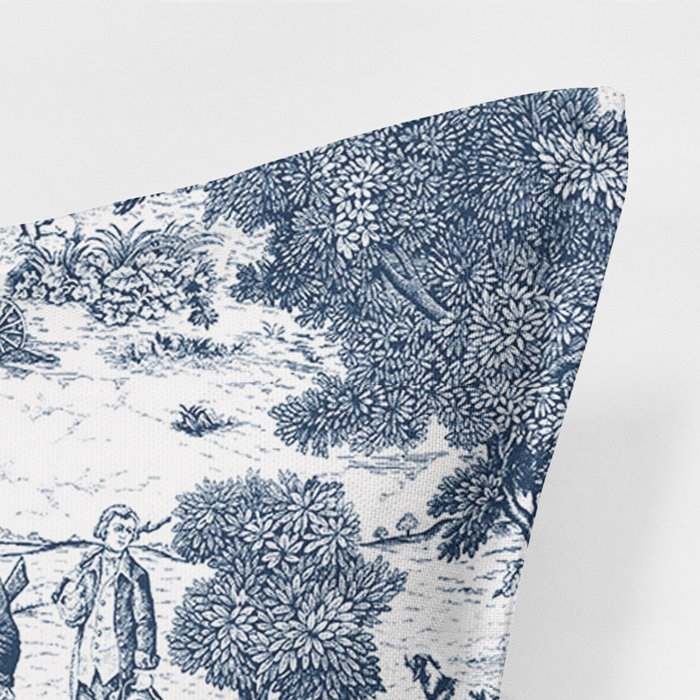 The Tailor's Bed French Toile Blue Coverlet / Bedspread Set Wayfair